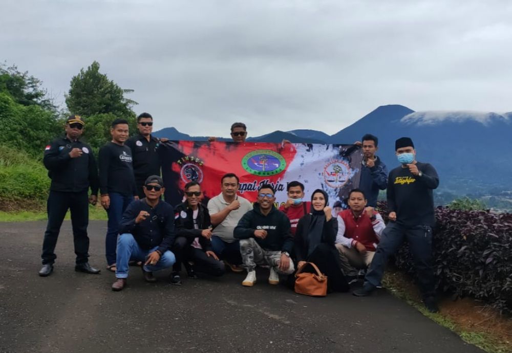 DPC LSM Geram Kab.Tangerang,Gelar Raker Pertama Di Villa Puncak Bogor