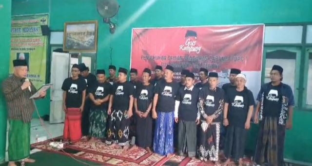 Pengukuhan DPC Kendal, Gus Kampung Deklarasi Kemenangan Ganjar-Mahfud