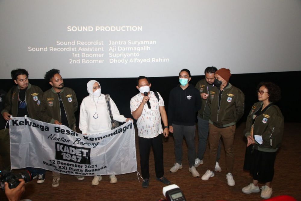 Nonton Film Kadet 1947, Mendagri : Jadi Momentum Belajar Sejarah