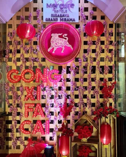 Imlek,Hotel Grand Mirama Surabaya Usung Tema
