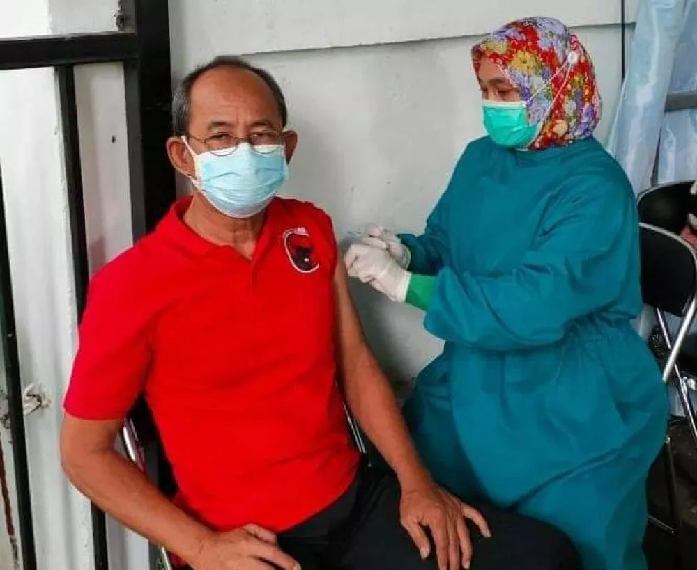 Dengan Vaksin, Sukur : "Optimis Indonesia Bangkit"
