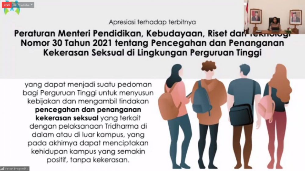 Menteri PPPA, Ajak Kembangkan Kode Etik Pencegahan Kekerasan Seksual