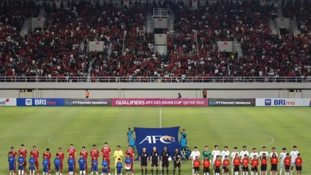 Bantai Timnas Taiwan 0-9, Timnas Indonesia Puncaki Grup K Piala Asia
