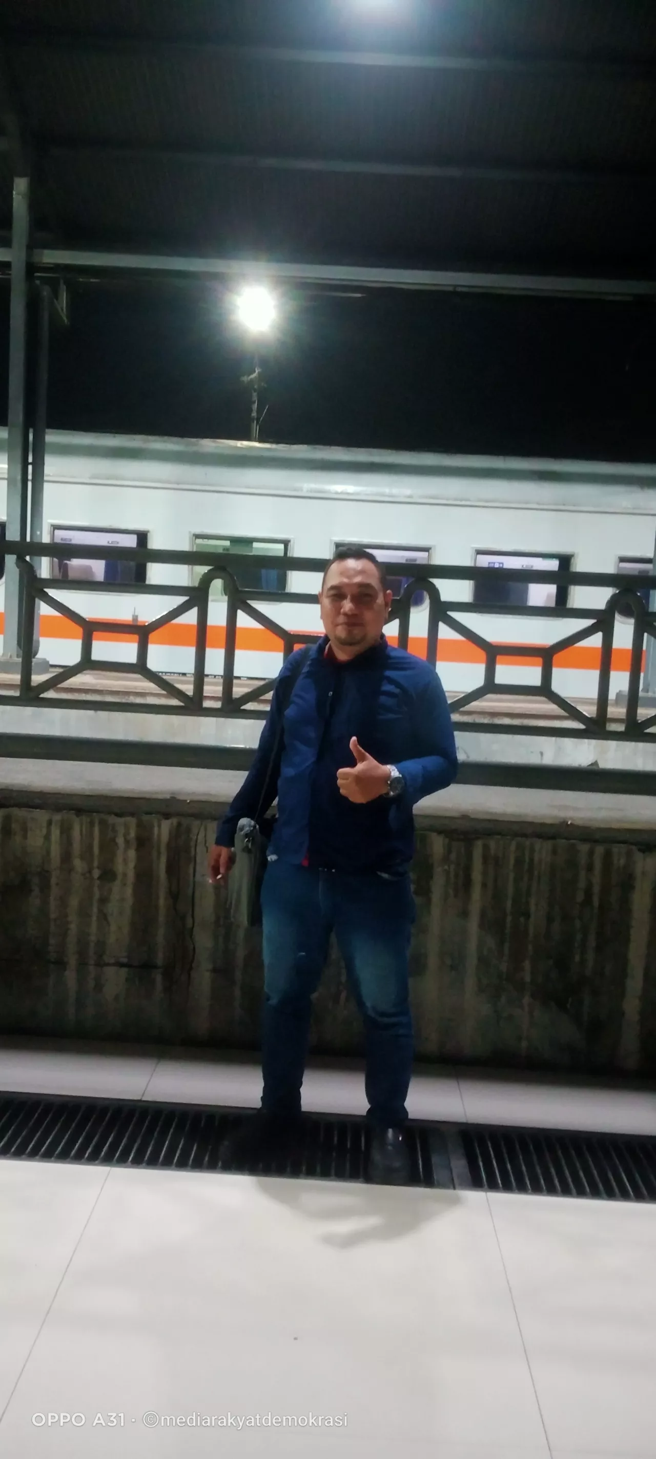 Dukung Penuh Pengesahan RUU Perampasan Aset, Garad Tempuh Perjalanan Dengan Menggunakan Kereta Api Selama 9 Jam