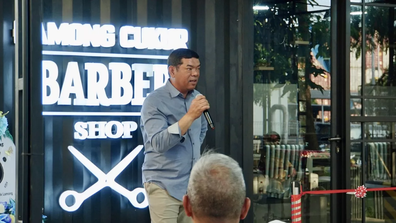Dari Belajar Mencukur hingga Bekerja, Begini Cara TTL Jalankan Program Lamong Cukur