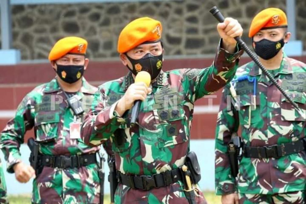 Panglima TNI,Sidak Di Tiga Markas Komando Pasukan Khusus TNI