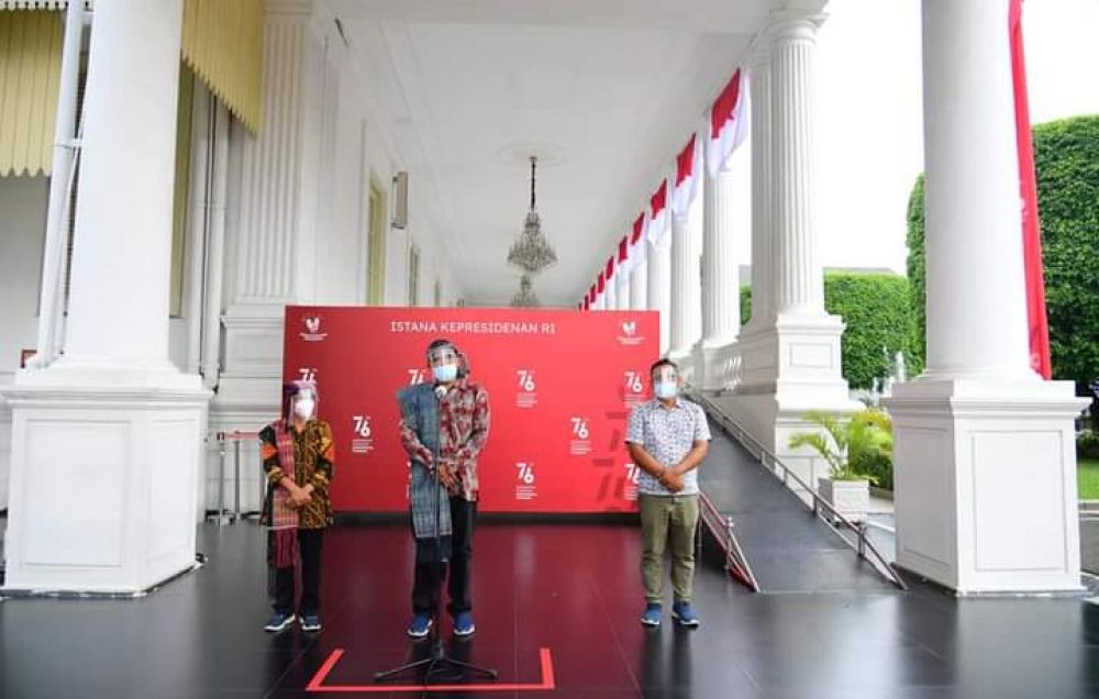 Toba Ke Istana Jalan Kaki, Ini Yang Disampaikan Togu S Ke Jokowi