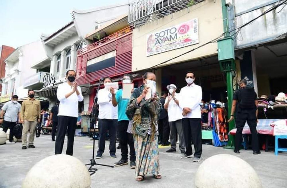 Susuri Jalan Malioboro, Jokowi Juga Resmikan BT-PKLW