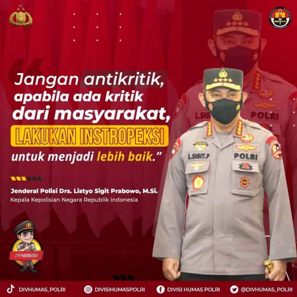 Kapolri Marah Betul, Minta Ditindak Tegas Jika Ada Oknum Berbuat Ini..