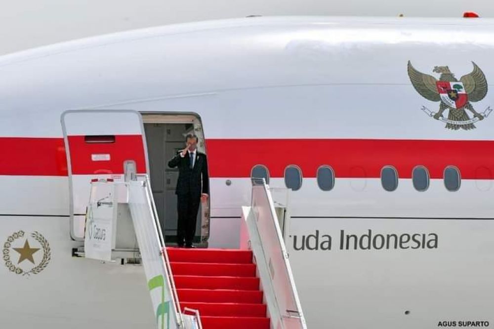 Garuda Dipercaya Untuk Kunjungan Luar Negeri Pertama Presiden