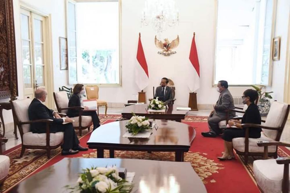 Ditemui Menteri Angkatan Bersenjata Prancis, Jokowi Bahas Banyak Hal..