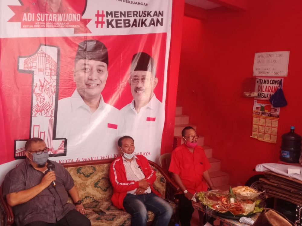 Saleh Mukadar,Kunjungi Pasar Klampis Semalang,Sosialisasikan Er-Ji