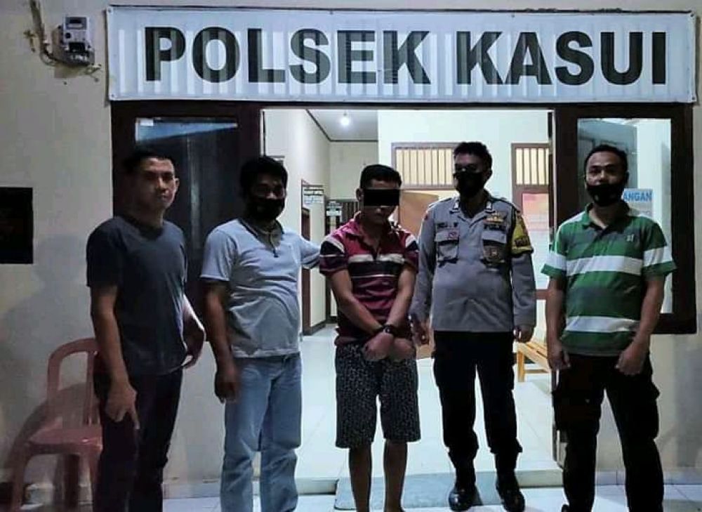 Polsek Kasui,Berhasil Amankan Pelaku Pencabulan Anak Dibawah Umur