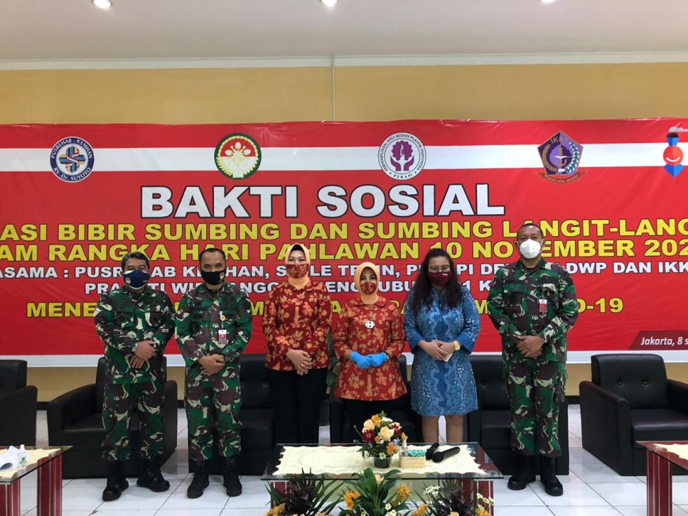 STI Gandeng RS Dr Suyoto,Gelar Baksos Terapi Wicara Bibir Sumbing