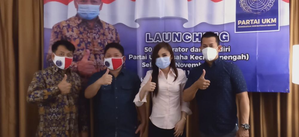 Partai UKM,Launching 50Deklaratornya Di Hari Pahlawan 2020