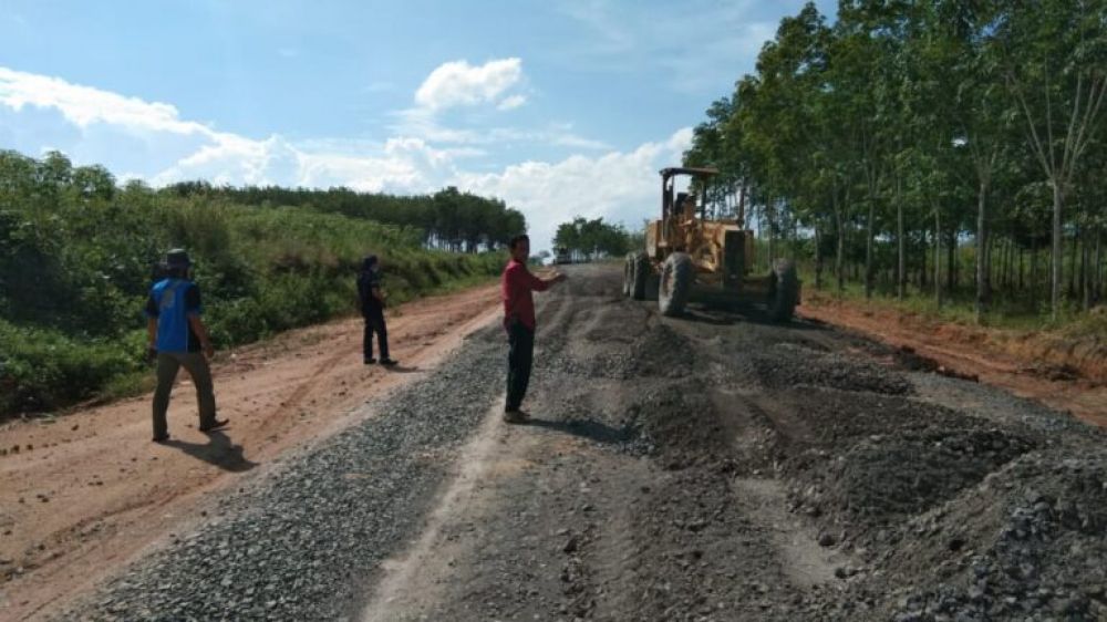 Tanpa Papan Nama,Proyek Di Way Kanan Ini Layak Dijuluki Proyek Siluman