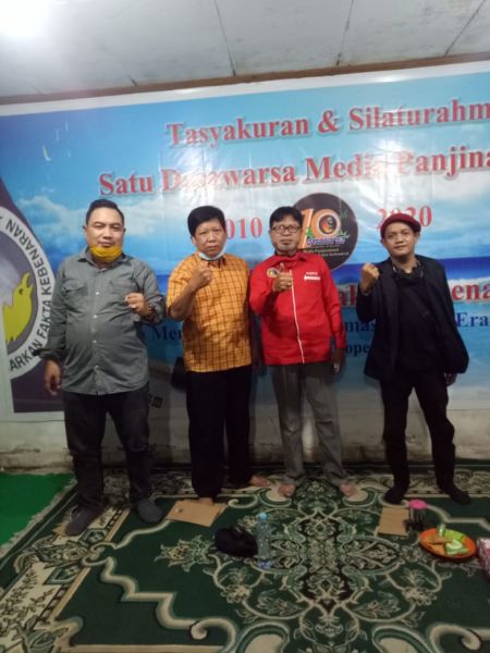 Satu Dasawarsa Media Panjinasional,Gelar Tasyakuran Secara Sederhana