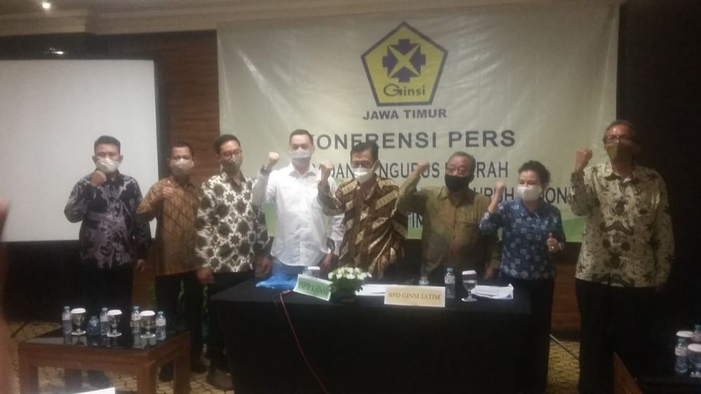 Bambang Sukadi Dilantik Jadi Ketua BPD GINSI Jatim Periode 2020-2024 