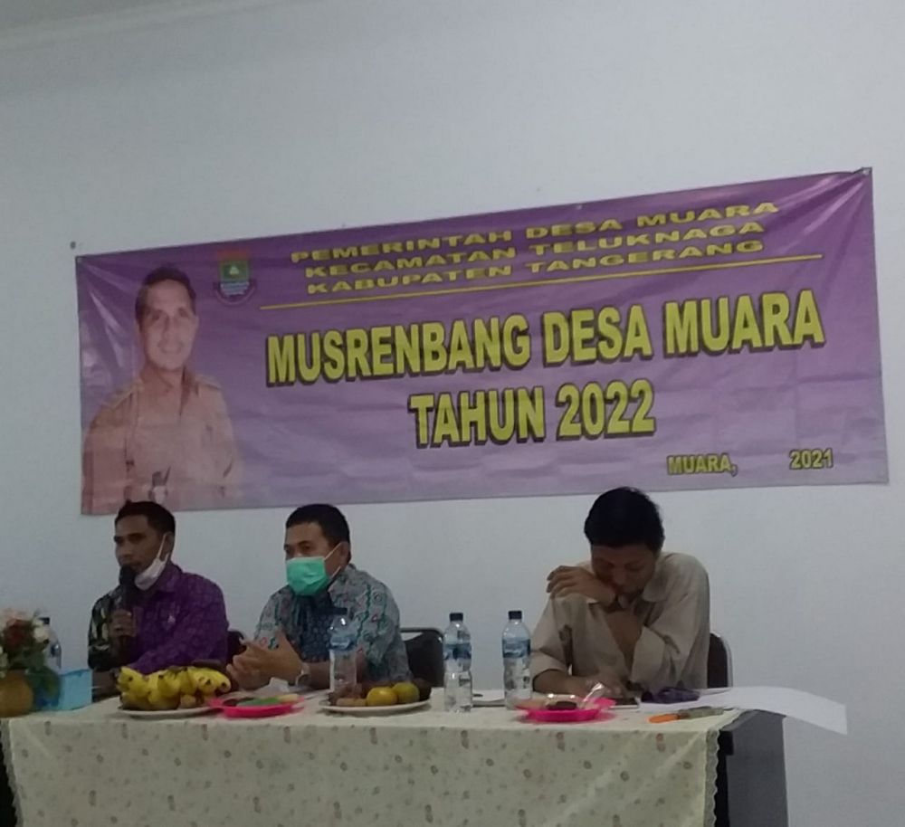 Desa Muara Gelar Musrenbangdes TA 2022,Dihadiri Seluruh Perangkat