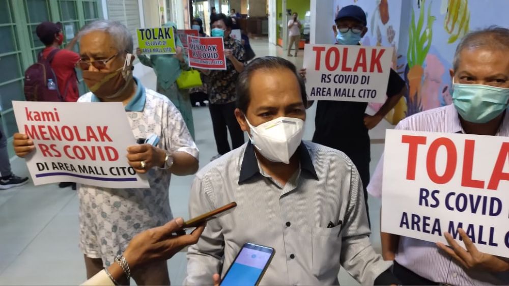 Perkumpulan Penghuni Mall Cito, Tolak Adanya RS Darurat Covid