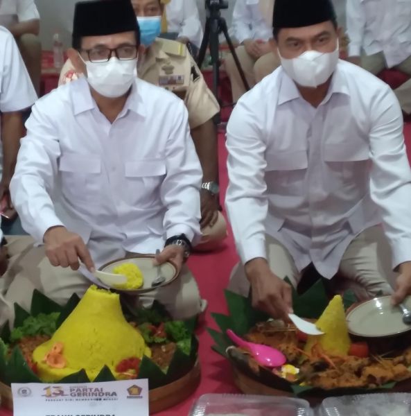 Di HUT Ke13,DPC Gerindra Surabaya Perkuat Organisasi Kepartaian