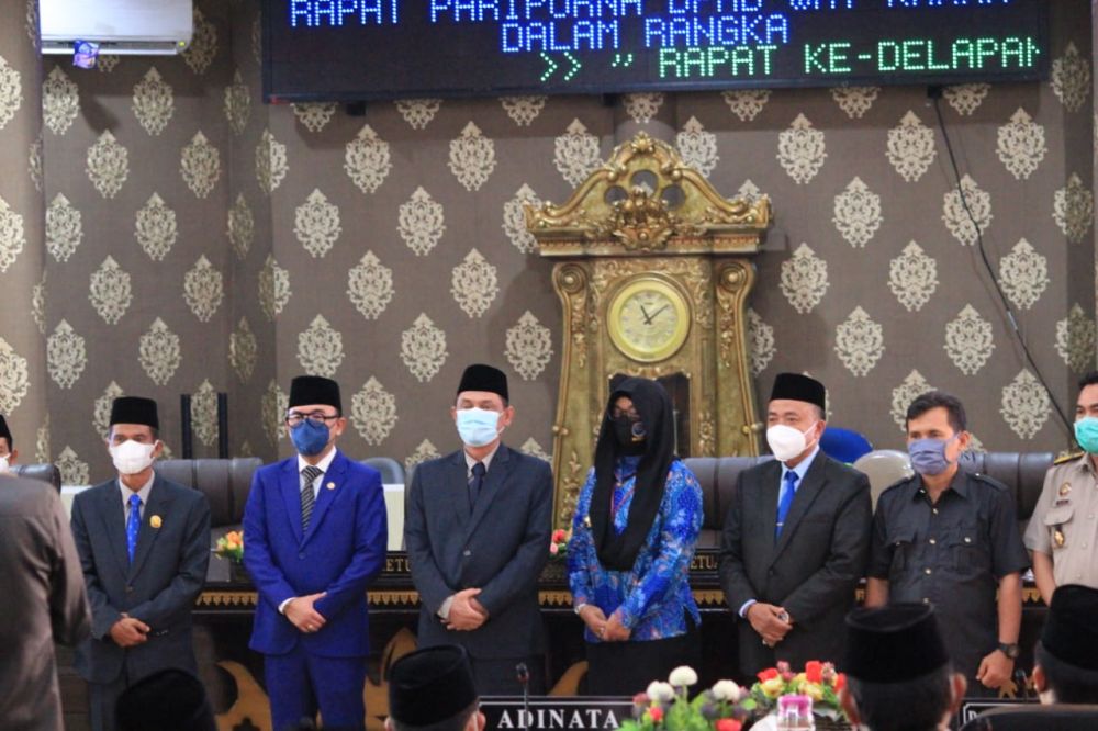 Ini Yang Dikatakan Bupati Way Kanan, Di Sidang Paripurna DPRD Dati II