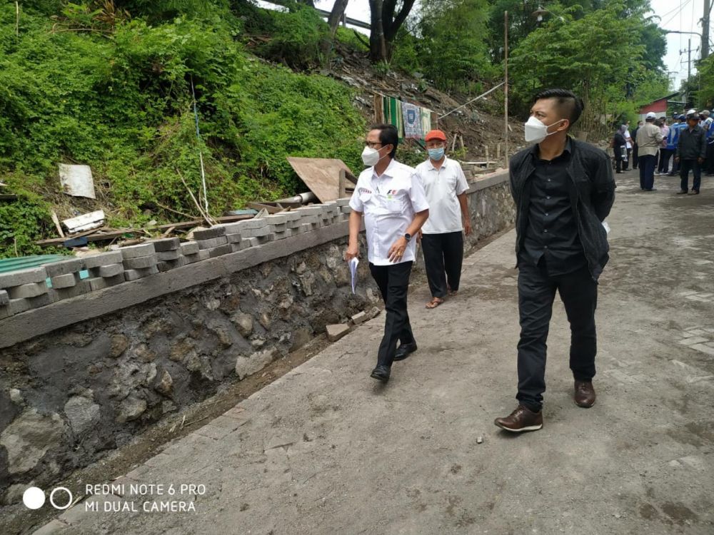 Komisi C DPRD, Sidak Jalan Rusak Karena Proyek Pemasangan Pipa