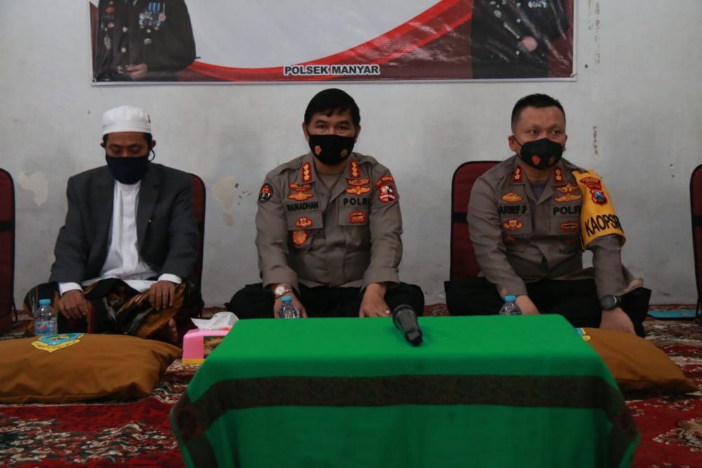 Tim Div Humas Polri Kunjungi Ponpes Ushulul Hikmah Al Ibrohimi Gresik