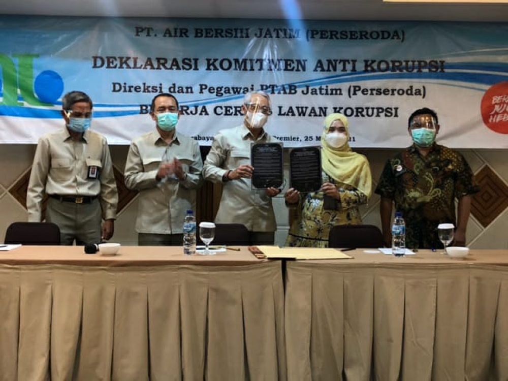 Wujudkan BUMD Bersih, PT AB Deklarasikan Pencegahan Korupsi Sejak Dini