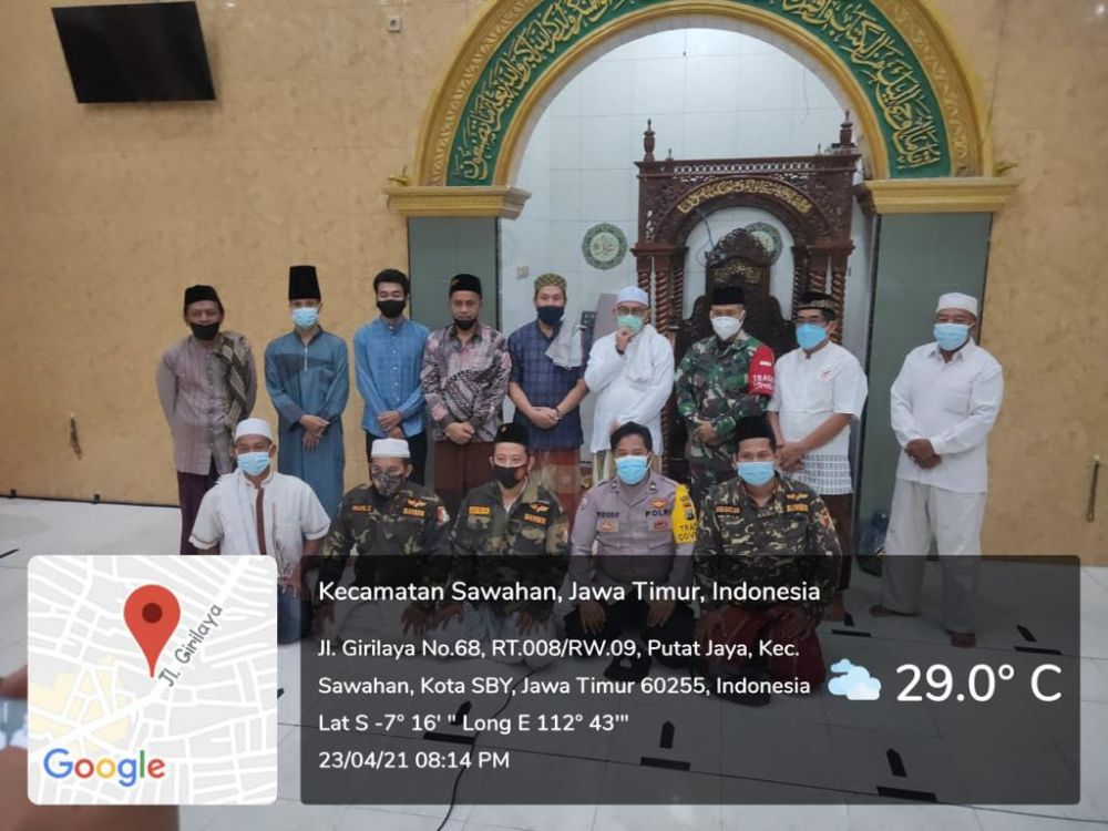 Kelilingi Masjid Selama Bulan Ramadhan, Yunus Juga Ingatkan Emak Emak