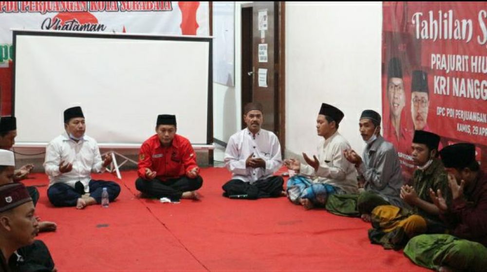 PDI P Surabaya, Gelar Khotmil Qur'an Dan Tahlil Untuk KRI Nanggala 402