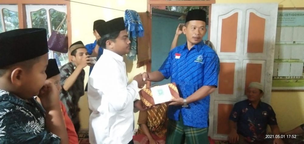 PSHT Desa Pinang Belai Santuni Anak Yatim, Dihadiri Kades Terpilih