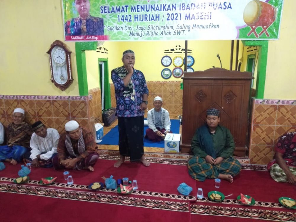 Safari Ramadhan, Kades Sungai Rambai Ceramah Keliling Masjid Ke Masjid