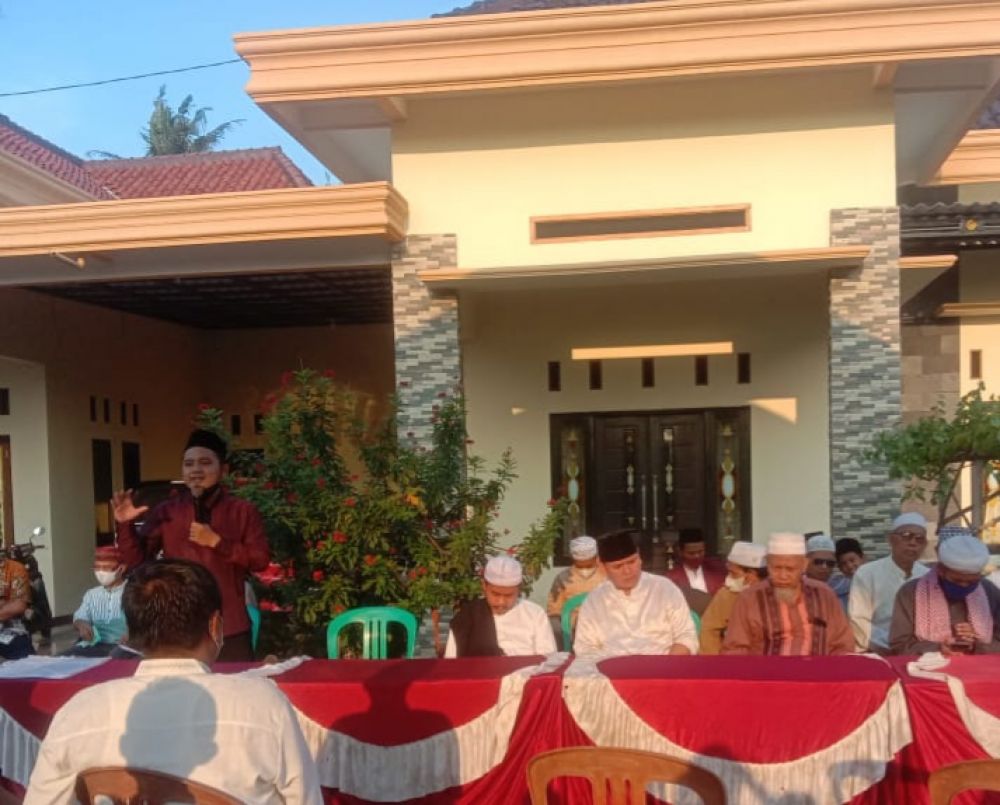 Samsudin SE Cakades Lebak Wangi No Urut2, Adakan Bukber Bersama Warga