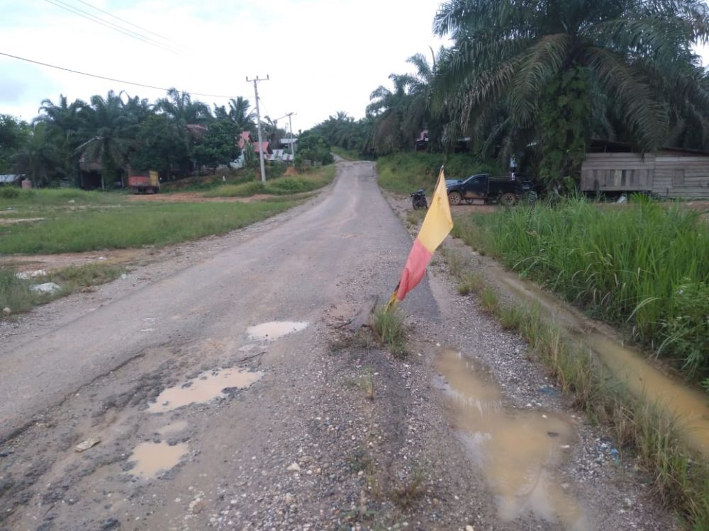 Jalan Rusak Ini, Perlu Perhatian Khusus Dari Pemda Tebo