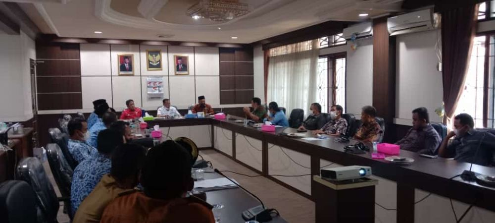 Rapat Acuan Anggaran Pembangunan Jalan Kab.Tebo TA 2021 Senilai 150M