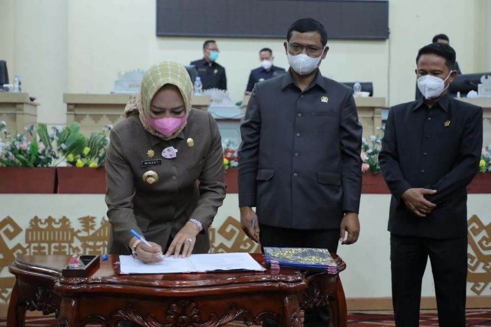 Hadiri Rapat Paripurna DPRD, Bupati Tuba Beri Pesan Berarti...