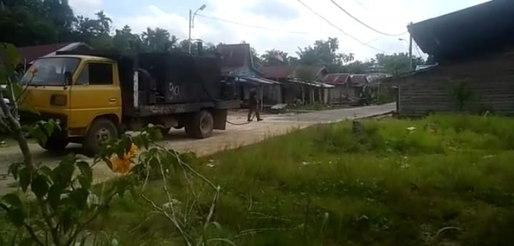 Pembangunan Jalan Teluk Pengkah, Diduga Tumpang Tindih/Fiktif