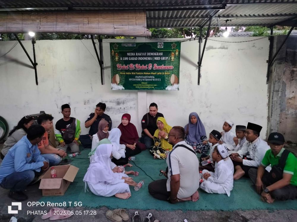 Jum'at Legi Berkah MRD Grup Halal Bihalal Dan Santunan