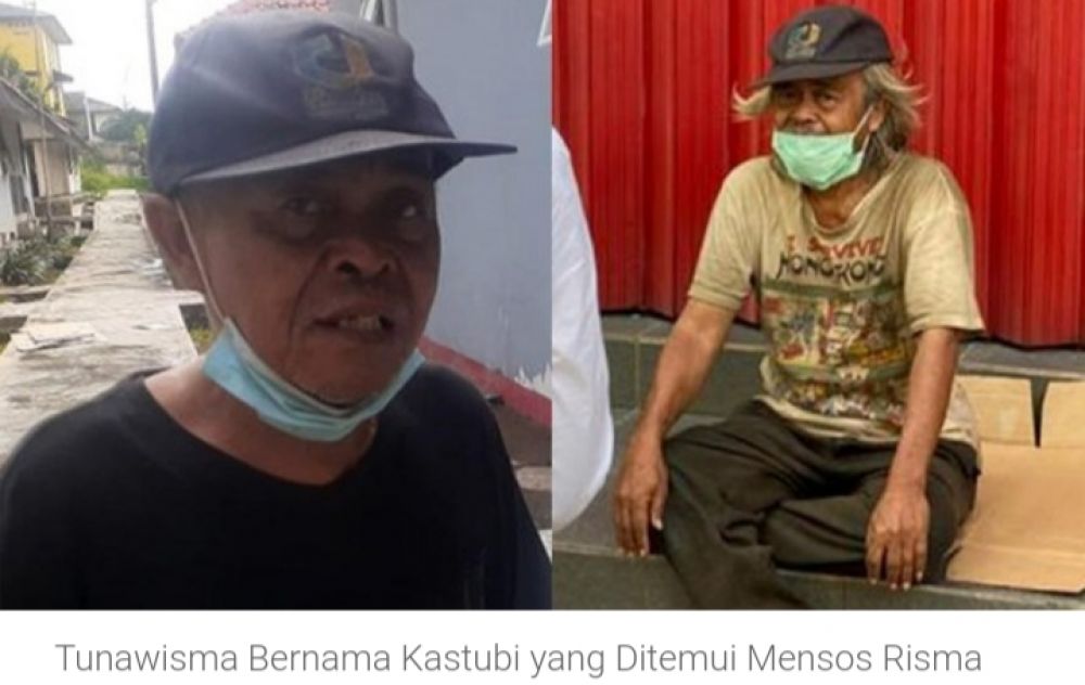 Teka Teki Kebenaran Gelandangan Yang Ditemui Risma,Coba Cek Faktanya!!