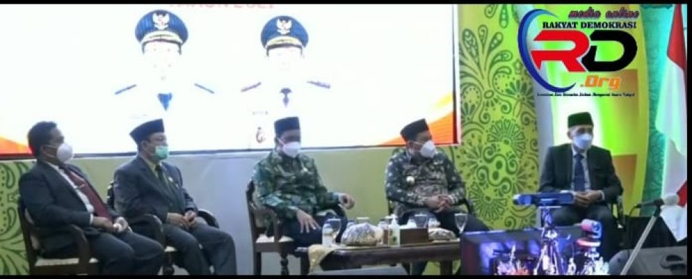 Usai Dilantik, Bupati Sidoarjo Gelar Jumpa Pers Secara Virtual