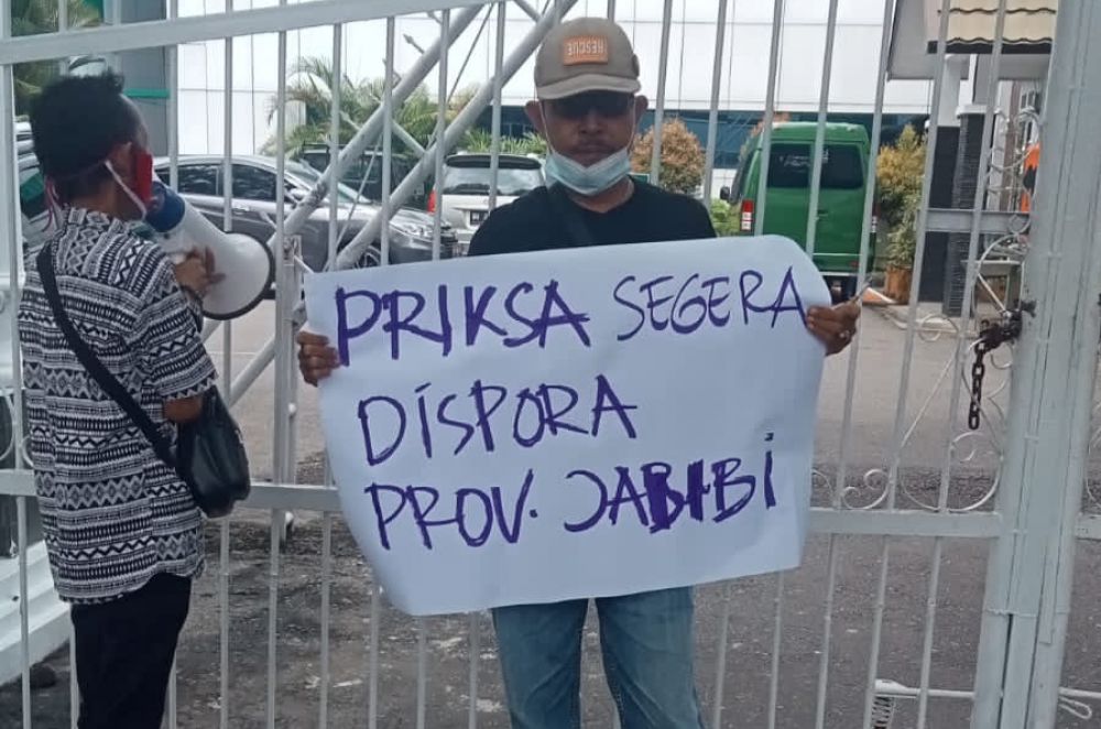 LSM Bidik Indonesia Demo Kejati Jambi, Tuntut Periksa Sejumlah OPD