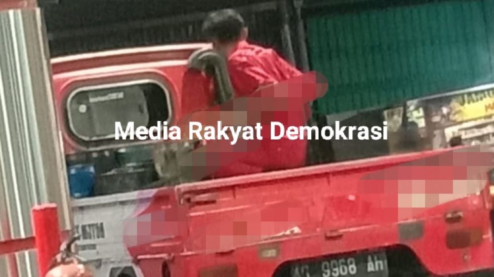 SPBU Kapas Krampung Surabaya, Diduga Layani Pembelian BBM Gunakan Drum