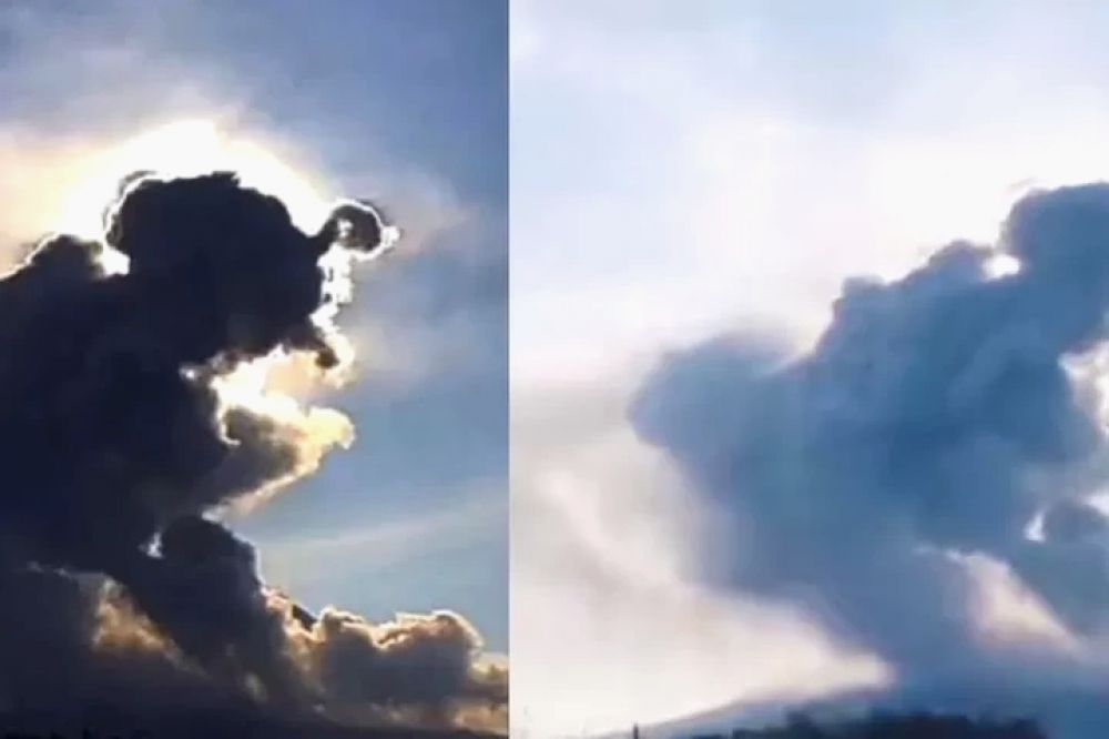 Viral Awan Panas Merapi Mirip Petruk, Ramalan Jayabaya Terbukti?