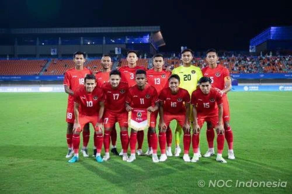 Klasemen Sementara Grup F Asian Games 2023, Timnas Sukses Puncaki Grup