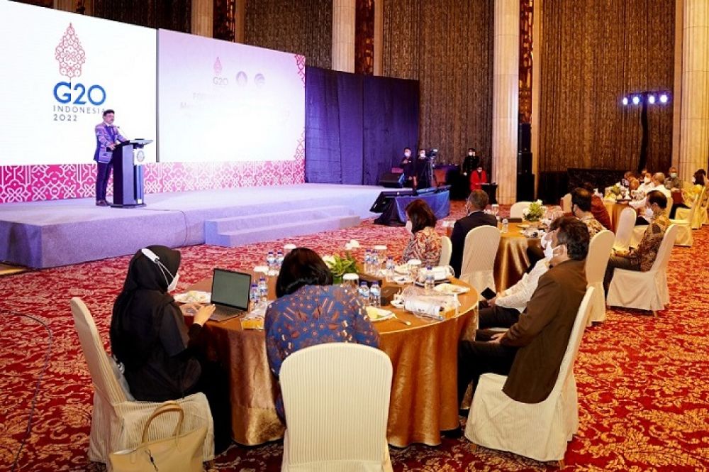 Sukseskan G20 Indonesia2022, Menkominfo Ajak Satukan Komunikasi Publik