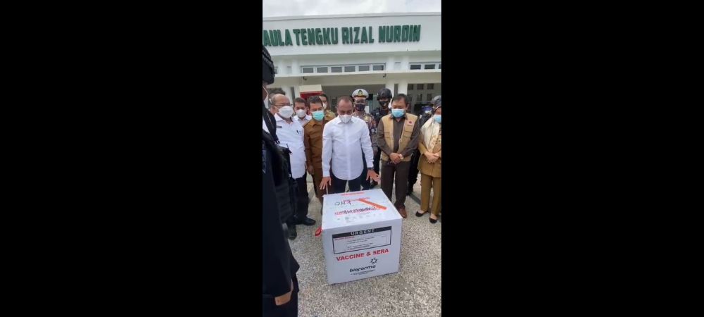 Gubernur Sumut Terima 40 Ribu Vaksin Covid,Untuk 33 Kab/Kota