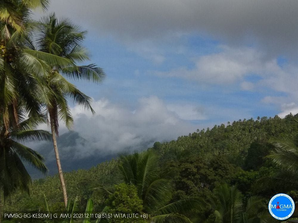 Aktivitas Gunung Awu Sultra, Meningkat Jadi Level II