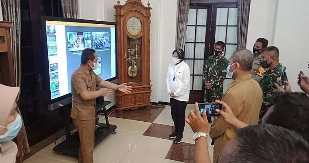 Kedatangan Risma,Bupati Lumajang Bahas Semeru Dan Ucapkan Terima Kasih