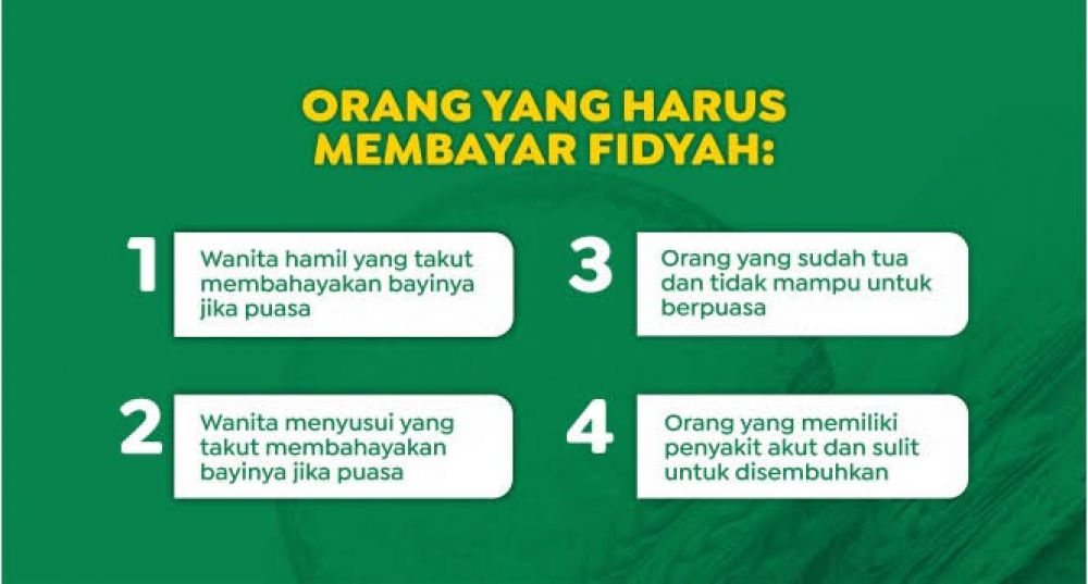 Apa Itu Fidyah? Berikut Besaran Dan Cara Bayarnya